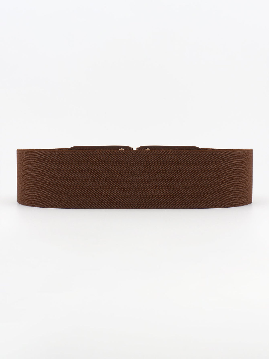 Versatile women's wide elastic cincher belt with a stylish buckle, ideal for dresses & tunics.