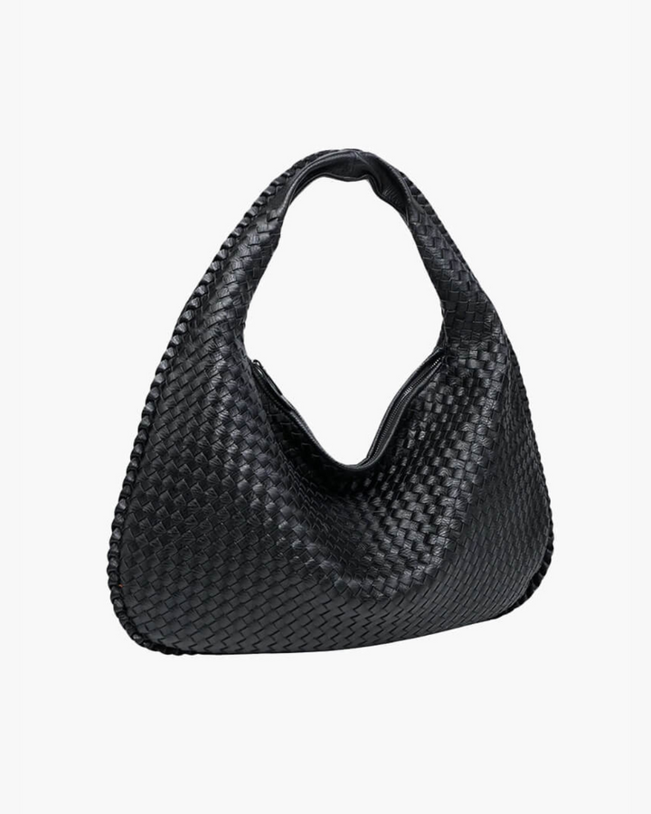 Women's woven hobo shoulder bag, perfect for effortless everyday style and a casual look.