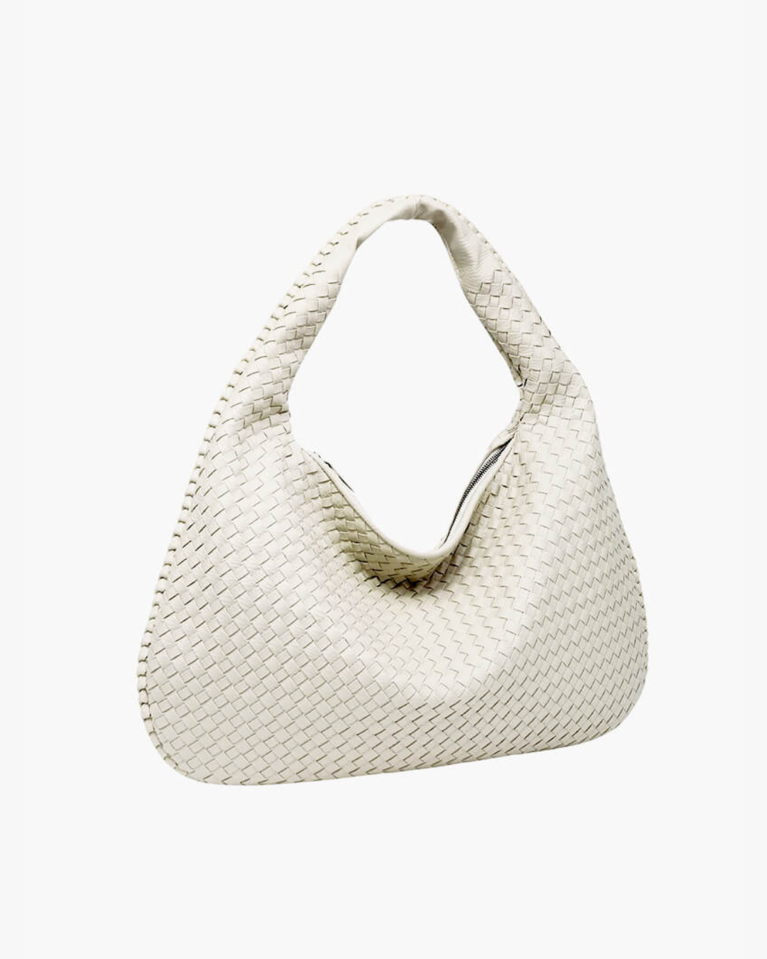 Stylish women's hobo bag with a beautiful woven texture, a perfect everyday shoulder accessory.