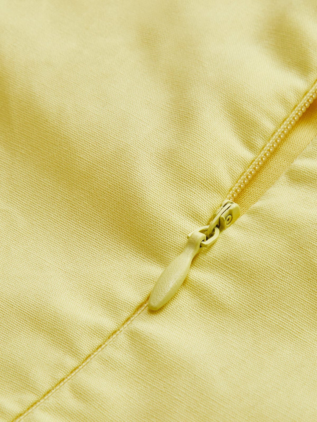 Elegant yellow strapless midi dress for women. Features romantic ruffles, ideal for summer parties.
